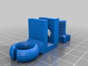filamento guia de parafuso Impressora 3d acessórios alunar m508 3d print model - Mito3D