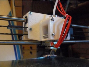 e3d hotend mount reprap mendel 3d printer parts 3d print model - Mito3D