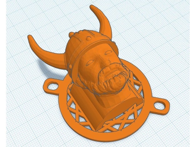 anet a8 viking tête capot de ventilateur prusa clones L'imprimante 3d pièces a6 prusia i3 tronxy 3D print model - Mito3D