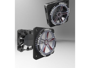 fan 40 mm kapak diy 40mm soğutma fanı 3d print model - Mito3D
