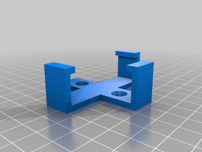my customized computer widget wall mount parametric 3d print model - Mito3D