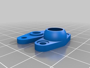 engine stand ball caster robotics customized 3d print model - Mito3D