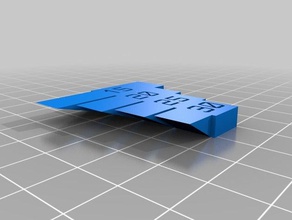 mi personalizar el voladizo de la impresión prueba La en 3d las pruebas personalizado 3d print model - Mito3D