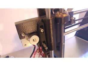 prusa z stop adjustable 3d printer parts i3 rework 3d print model - Mito3D