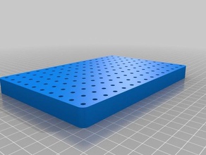 dremel bit storage tray tool holders & boxes 3d print model - Mito3D