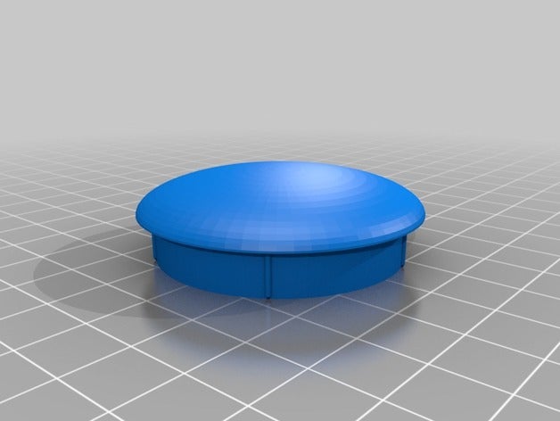 my customized pipe end cap kenneth 448 diy 3D print model - Mito3D