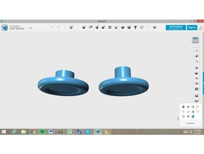fidget spinner caps 3d printing 3d print model - Mito3D