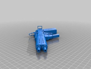 infinidad de pistola, borderlands juegos el la pistola juguete video 3d print model - Mito3D