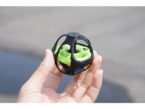 gyro sphere spinner toys & games 3d print model - Mito3D