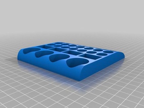 drawer battery organizer organization small printers 3d print model - Mito3D