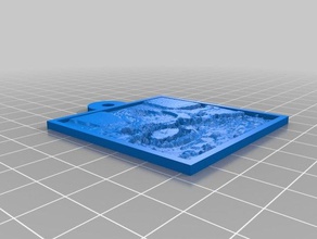 carina 2d sanat özelleştirilmiş 3d print model - Mito3D