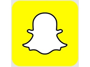 snapchat logo giant fashion art assembly big object brand decoration fan fast do game phone photo print work prop props puzzle quick screen screenshot small printer snap wavepro 3d print model - Mito3D