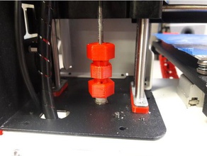 mpsm beefier z-eixo cônico acoplador Impressora 3d de peças monoprice selecione mini 3d print model - Mito3D