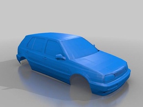 volk wagen golf mkiii araç çok hoş bir özellik volkswagen vw 3d print model - Mito3D