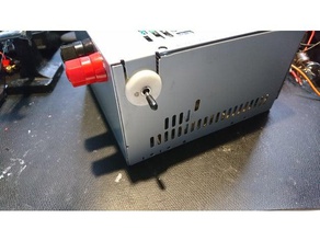 atx psu switch mount electronics 3mm 6mm power supply led 3d print model - Mito3D