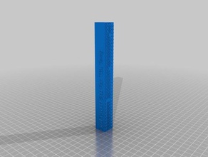 170x20mm extrusion multiplier tower 11-077 001 steps 3d printing tests customized 3d print model - Mito3D
