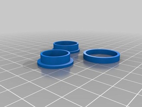 bêta 005 les anneaux personnalisé 3d print model - Mito3D