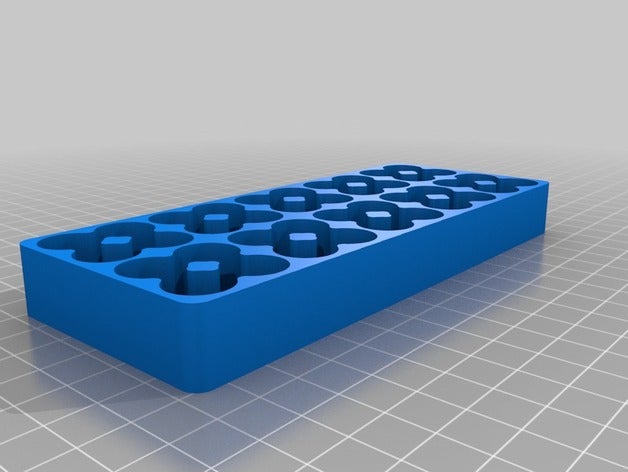 meu personalizados bandeja da bateria organização personalizado 3D print model - Mito3D