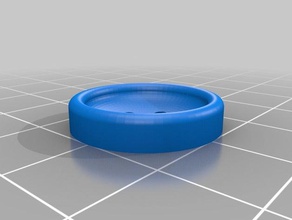 my customized parametric button generator - 20mm accessories 3d print model - Mito3D