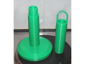 kitchen roll holder & dining 3d print model - Mito3D