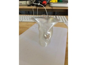 1 sadece bozuk vazo dekor basit modu 3d print model - Mito3D