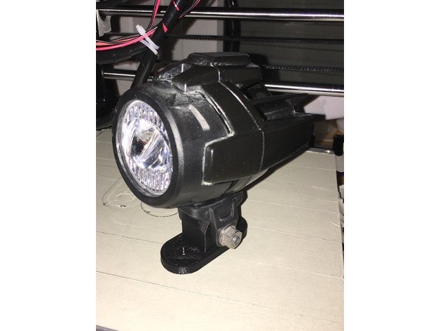 la led de l'adaptateur lumières 1200gs l'automobile bmw gs del mont moto 3D print model - Mito3D