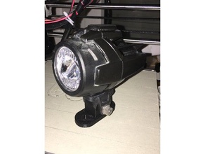 la led de l'adaptateur lumières 1200gs l'automobile bmw gs del mont moto 3d print model - Mito3D