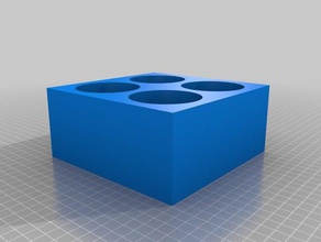 pod holder organization customized 3d print model - Mito3D