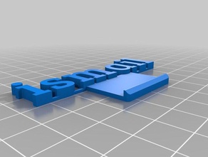 baret simli smail os acessórios personalizado 3d print model - Mito3D