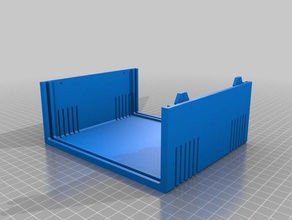 o fundo 1 eletrônica personalizado 3d print model - Mito3D