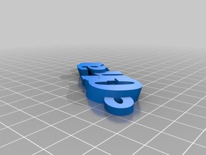anahtarlik cihan2 llaveros personalizado 3d print model - Mito3D