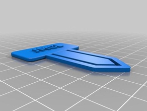 meu personalizados marcador de clipe papel office personalizado 3d print model - Mito3D