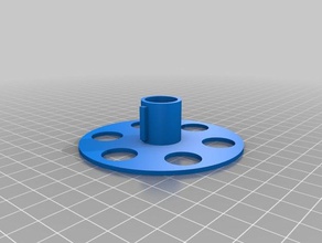 la mia su misura personalizzabili bobina di cavo organizzatore gadget 3d print model - Mito3D