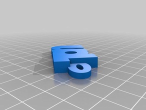 sleutelhanger tonelada chaveiros personalizado 3d print model - Mito3D