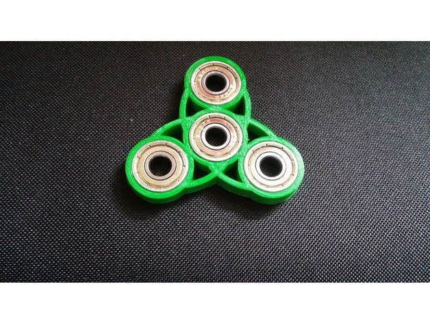 hand spinner diam tre 22 mm Spielzeug & Spiele fidget gadget hand-spinner - 3D print model - Mito3D