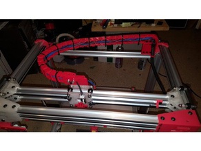 Kabel-Kette-Anker-Halterungen d-bot 3d-Drucker Teile 3d print model - Mito3D
