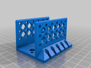 35mm desk 5 cable catcher office customized 3d print model - Mito3D