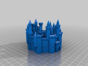 macdonnalds clan castle buildings & structures customized 3d print model - Mito3D
