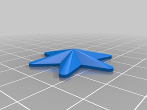 meu personalizados estrela 3d openscad biblioteca arte da matemática personalizado 3d print model - Mito3D