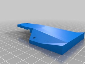 arrma raider superior de la placa del chasis v2 r c vehículos 3dprintable el parte reemplazo sketchup 3d print model - Mito3D