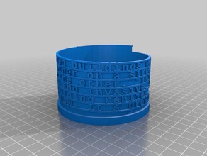 ivy maceta matemáticas art personalizado 3d print model - Mito3D