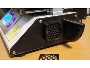 monoprice wählen Sie mini-x-Unterstützung verändert schraublöcher 3d-Drucker Teile mini 3d print model - Mito3D