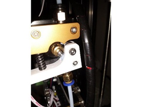 tevo tarantula pega inferior a extrusora de filamentos flexíveis Impressora 3d extrusoras impressora tpu 3d print model - Mito3D