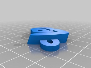 my customized iamburny's v2 tleo keychains 3d print model - Mito3D