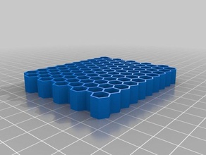my customized honeycomb generator 1 biology 3d print model - Mito3D