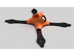 sx pod sx5 sx6 r c araçlar drone dört quadcopter racedrone racequad uzatılmış 3d print model - Mito3D