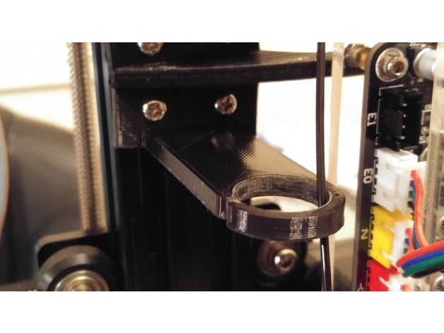 filament guide 40mm t rail 3d printer accessories 3D print model - Mito3D