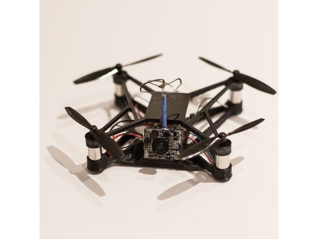 x110 dört fırçaladı r c araçlar fırçalı motor fırçalanmış drone quadcopter çerçeve 3D print model - Mito3D