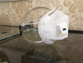 mascherina clip strumenti la respirazione maschera 3d print model - Mito3D