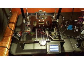 tronxy x3 bed upgrade 3d printer parts x3a 3d print model - Mito3D
